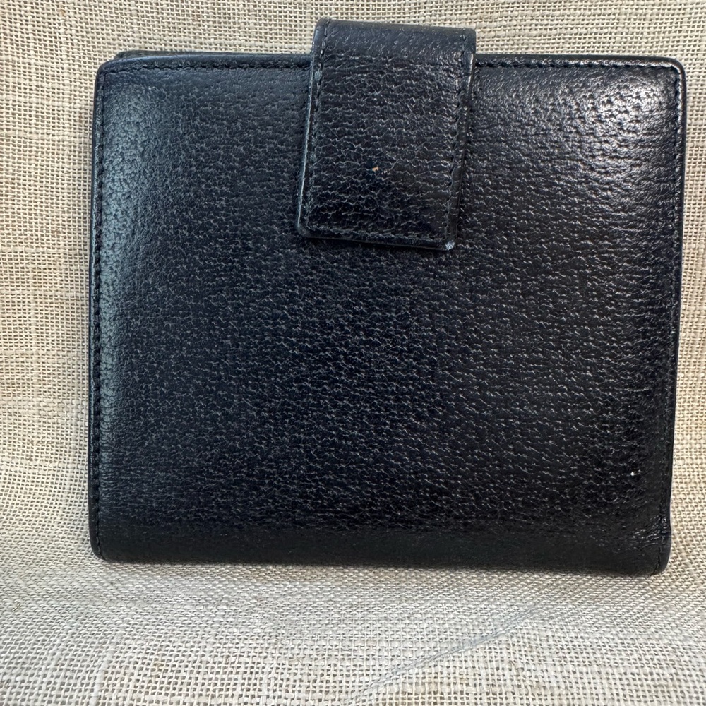 Unavailablegucci Eclipse Black Leather Wallet - image 2